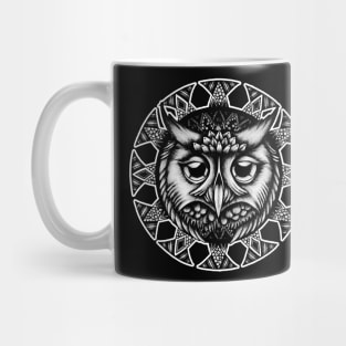 Owl Mandala Mug